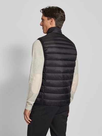 Christian Berg Men Bodywarmer met labelpatch Zwart - 5