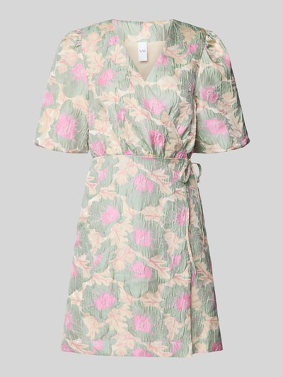 YAS Cocktailkleid in Wickel-Optik Modell 'PINJE' Mint 2