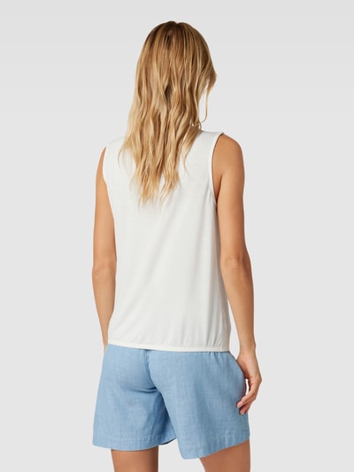 Tom Tailor Top mit Lochmuster Offwhite 5