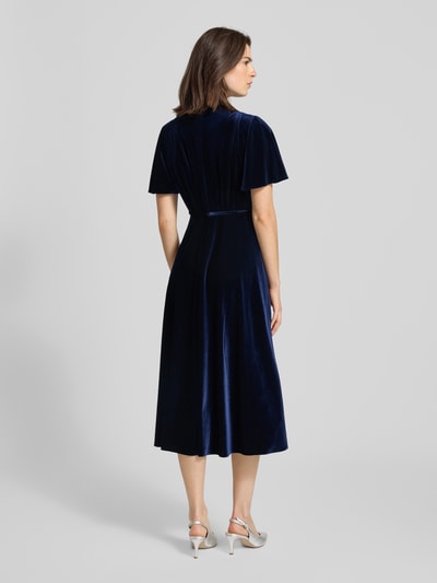 Christian Berg Cocktail Sukienka koktajlowa z dekoltem w serek Ciemnoniebieski melanż 5