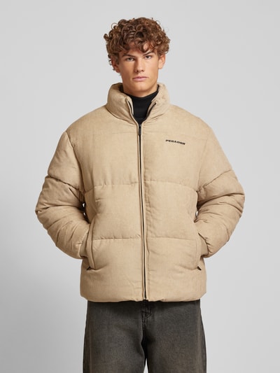 Pegador Steppjacke aus Cord mit Stehkragen Modell 'SOLIN' Beige 4