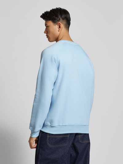 adidas Originals Sweatshirt mit Label-Stitching Hellblau 5