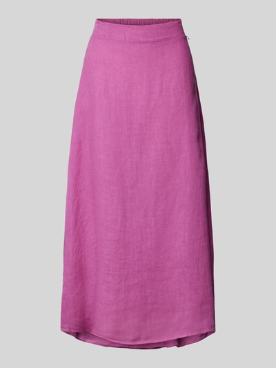 Heartkiss Linnen rok met elastische band Fuchsia - 2