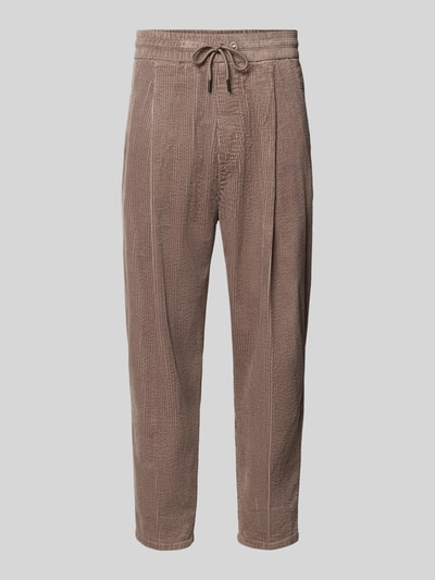 Marc O'Polo DENIM Regular Waist Cordhose mit Tunnelzugbund Beige 1
