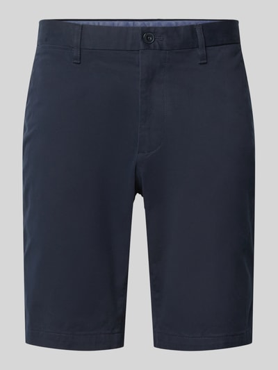 Tommy Hilfiger Relaxed Fit Chinoshorts aus Baumwoll-Mix Modell 'HARLEM' Marine 2