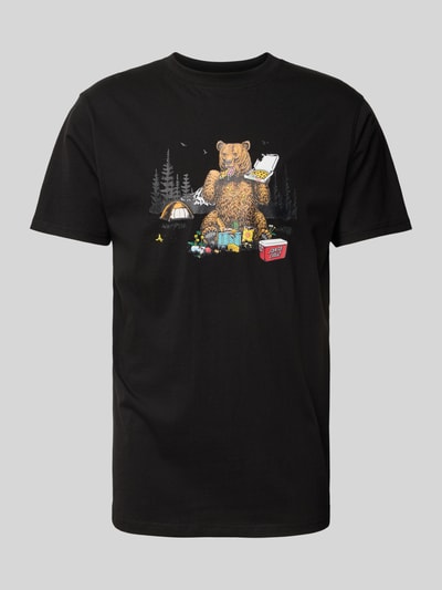 SANTA CRUZ T-Shirt mit Label-Print Black 2
