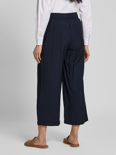 s.Oliver RED LABEL Loose Fit Culotte aus Viskose-Mix Marine 5