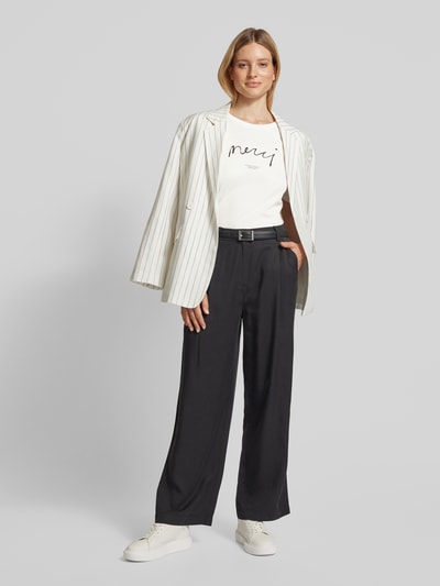 Marc O'Polo T-Shirt mit Statement-Print Offwhite 1