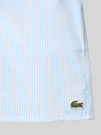 Lacoste Badehose mit elastischem Bund Bleu 2