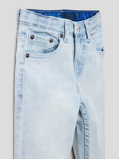 Levi’s® Kids Jeansy z detalami z logo Jasnoniebieski 2