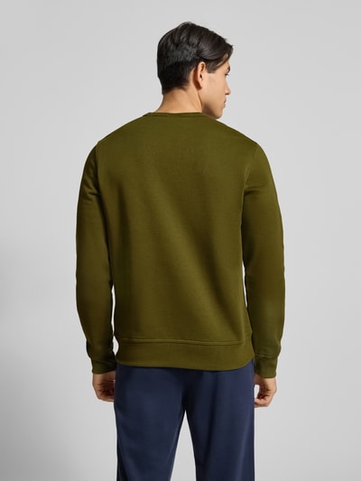CHAMPION Sweatshirt met labelstitching en ronde hals Groen - 5