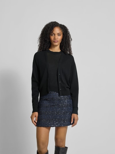 Rabanne Cardigan aus Woll-Mix Black 4