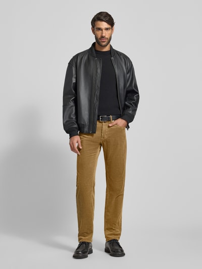 Pierre Cardin Regular Fit Cordhose mit Eingrifftaschen Modell 'Laval' Beige 1