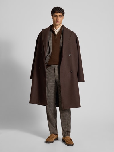 Polo Ralph Lauren Gebreide pullover met ribboorden Middenbruin - 1