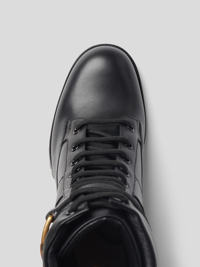 Bally Stiefeletten mit Blockabsatz Schwarz 5