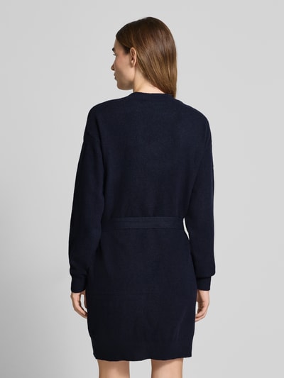 ICHI Relaxed Fit Kleid in Strick-Optik Modell 'Dasila' Marine 5