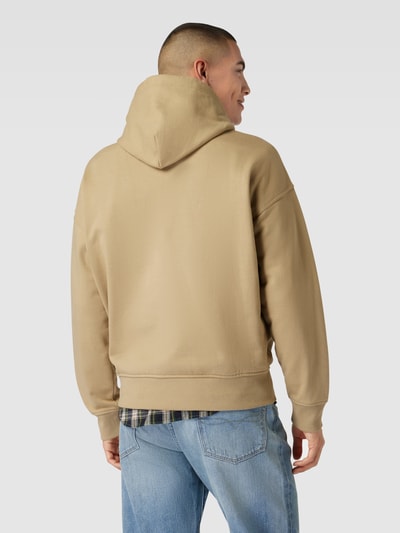 Polo Ralph Lauren Oversized Hoodie in melierter Optik Khaki 5