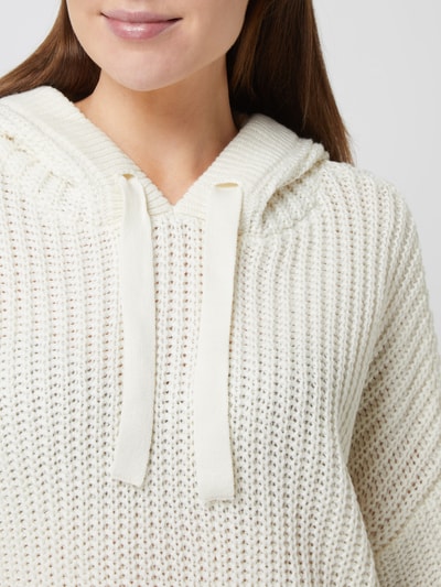 Vero Moda Pullover mit Kapuze Modell 'Layla' Offwhite 3