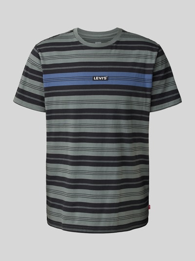 Levi's® T-shirt met labelpatch Petrol - 2