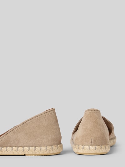 Verbenas Espadrilles van leer, model 'CARMEN SERRAJE' Beige - 2