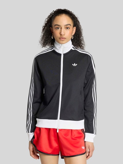 adidas Originals Regular Fit Sweatjacke mit Zweiwege-Reißverschluss Black 4
