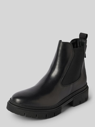 Tamaris Chelsea boots met elastische inzet Zwart - 1