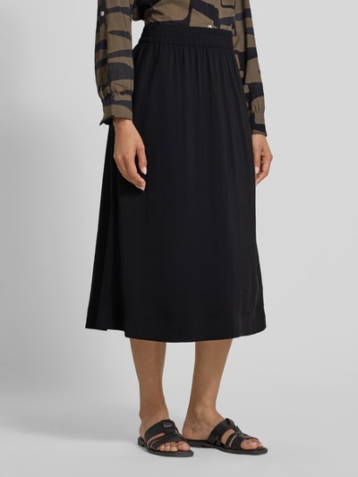 OPUS Midirock mit elastischem Bund Modell 'Ronella' Black 4