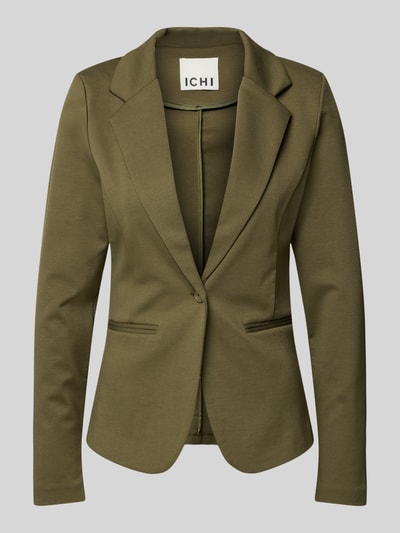 ICHI Blazer mit Paspeltaschen Modell 'KATE' Oliv 2
