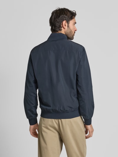 Matinique Blouson met strookzakken, model 'hardron' Marineblauw - 5