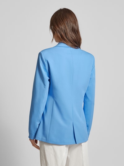 Kaffe Blazer mit Paspeltaschen in unifarbenem Design Blau 5