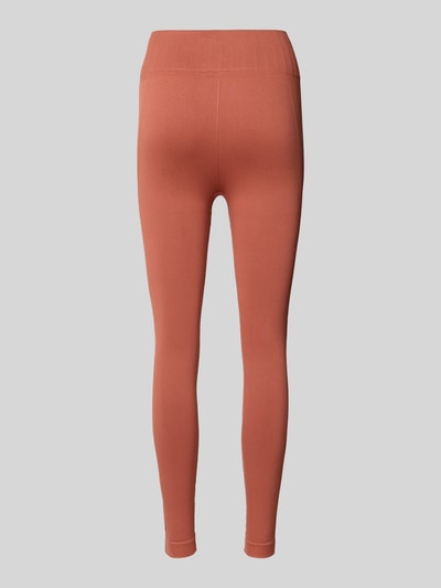 BORN LIVING YOGA Sportleggings mit Label-Detail Modell 'Annapurna' Rostrot 3