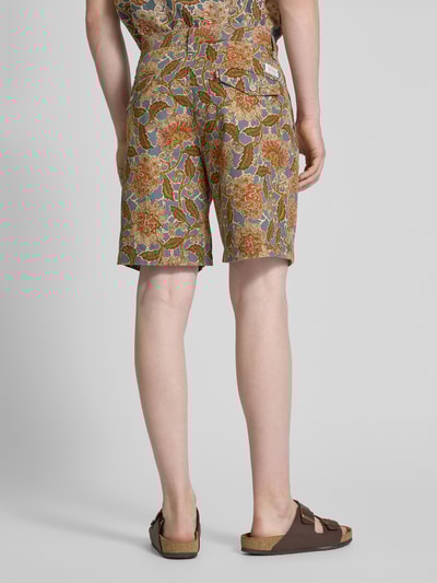 Levi's® Authentic Relaxed Fit Chino-Shorts mit Gürtelschlaufen Rauchblau 5