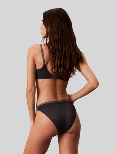 Calvin Klein Underwear Slip met glanzende look Rookblauw - 4