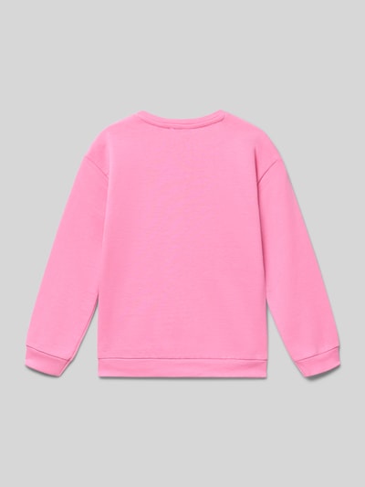 Blue Seven Sweatshirt met motiefprint Felroze - 3