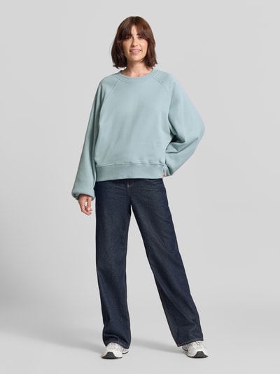 Closed Oversized Sweatshirt mit Rundhalsausschnitt Bleu 1