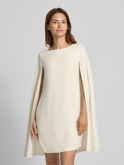 Lauren Ralph Lauren Cocktailjurk met ronde hals, model 'PETRA' Offwhite - 4