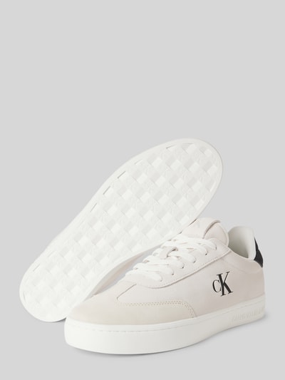 Calvin Klein Jeans Sneakers met labelprint, model 'CLASSIC' Wit - 4