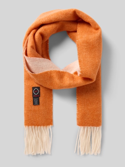 Ascot Sjaal van een mix van wol en kasjmier Oranje - 1