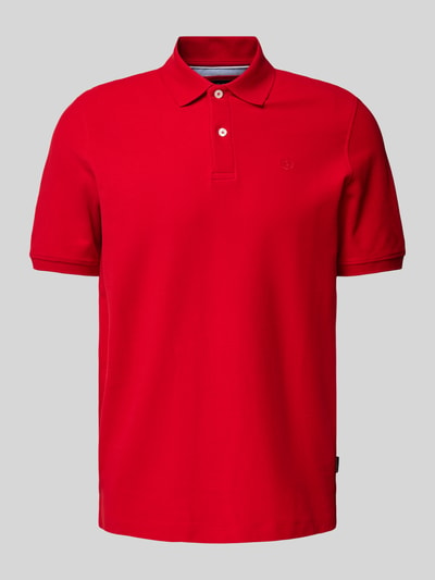 bugatti Koszulka polo w jednolitym kolorze Czerwony 2