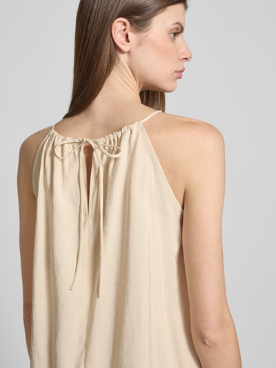 OPUS Top z wiązaniem z tyłu model ‘Foyage’ Beżowy 3