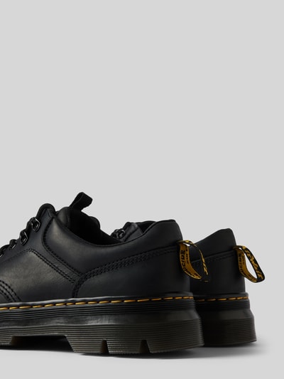 Dr. Martens Lage leren schoen met treklus, model 'Reeder' Zwart - 2