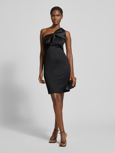 GUIDO MARIA KRETSCHMER WOMAN Cocktailkleid mit One-Shoulder-Träger Modell 'Linda' Black 1