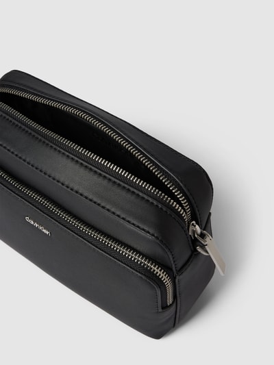 CK Calvin Klein Handtas met labeldetail en verstelbare schouderband Zwart - 4