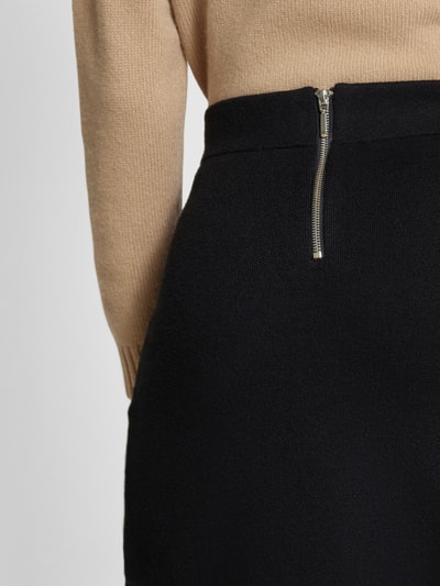 Vero Moda Uitlopende minirok met korte ritssluiting Zwart - 3