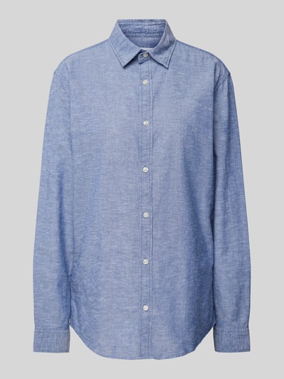 Jack & Jones Freizeithemd mit Knopfleiste Rauchblau 2