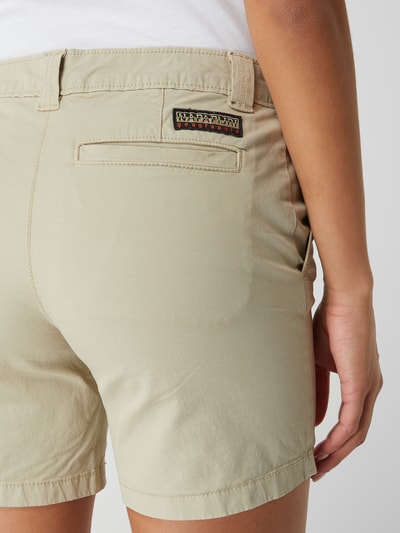 Napapijri Chino-Shorts mit Stretch-Anteil Modell 'Narie' Sand 3