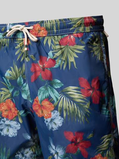 Hartford Badehose mit elastischem Bund Marine 2