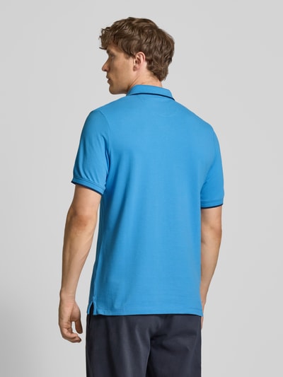 s.Oliver RED LABEL Regular Fit Poloshirt aus Baumwoll-Mix Aqua 5