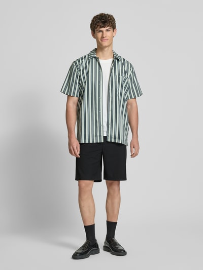 Only & Sons Slim fit korte broek met achterzakken, model 'LOU' Zwart - 1