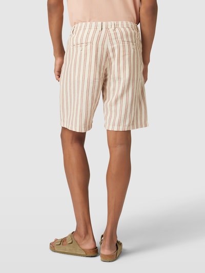 SELECTED HOMME Bermudas mit Streifenmuster Modell 'BRODY' Offwhite 5